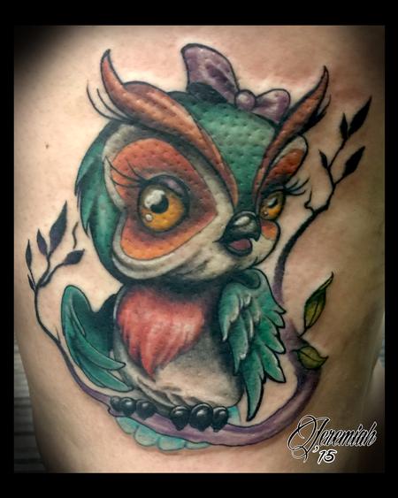 Tattoos - Maegan the Cutesy Owl - 114000